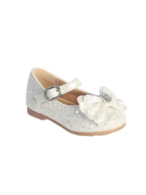 Glitter Bow Flats S173