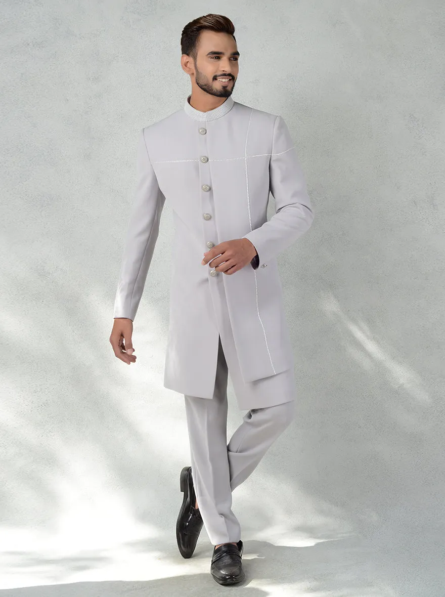 Grey Indowestern | TULA