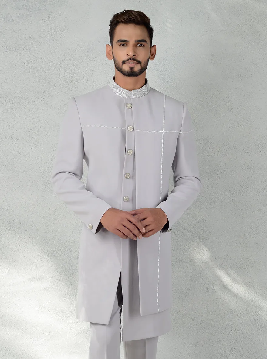 Grey Indowestern | TULA