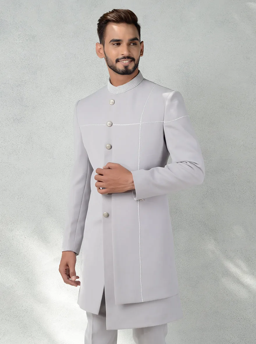 Grey Indowestern | TULA