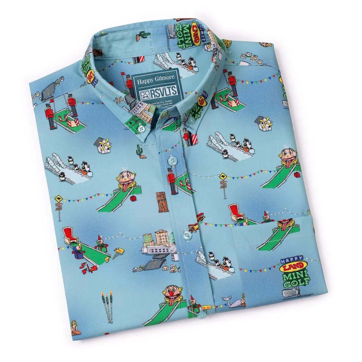 Happy Gilmore "You're Gonna Die, Clown!" – KUNUFLEX Short Sleeve Shirt
