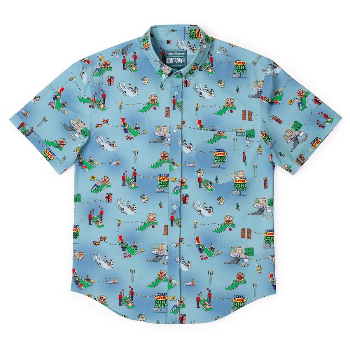 Happy Gilmore "You're Gonna Die, Clown!" – KUNUFLEX Short Sleeve Shirt