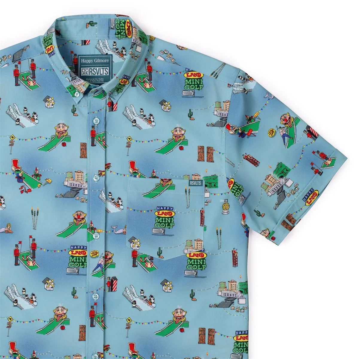 Happy Gilmore "You're Gonna Die, Clown!" – KUNUFLEX Short Sleeve Shirt