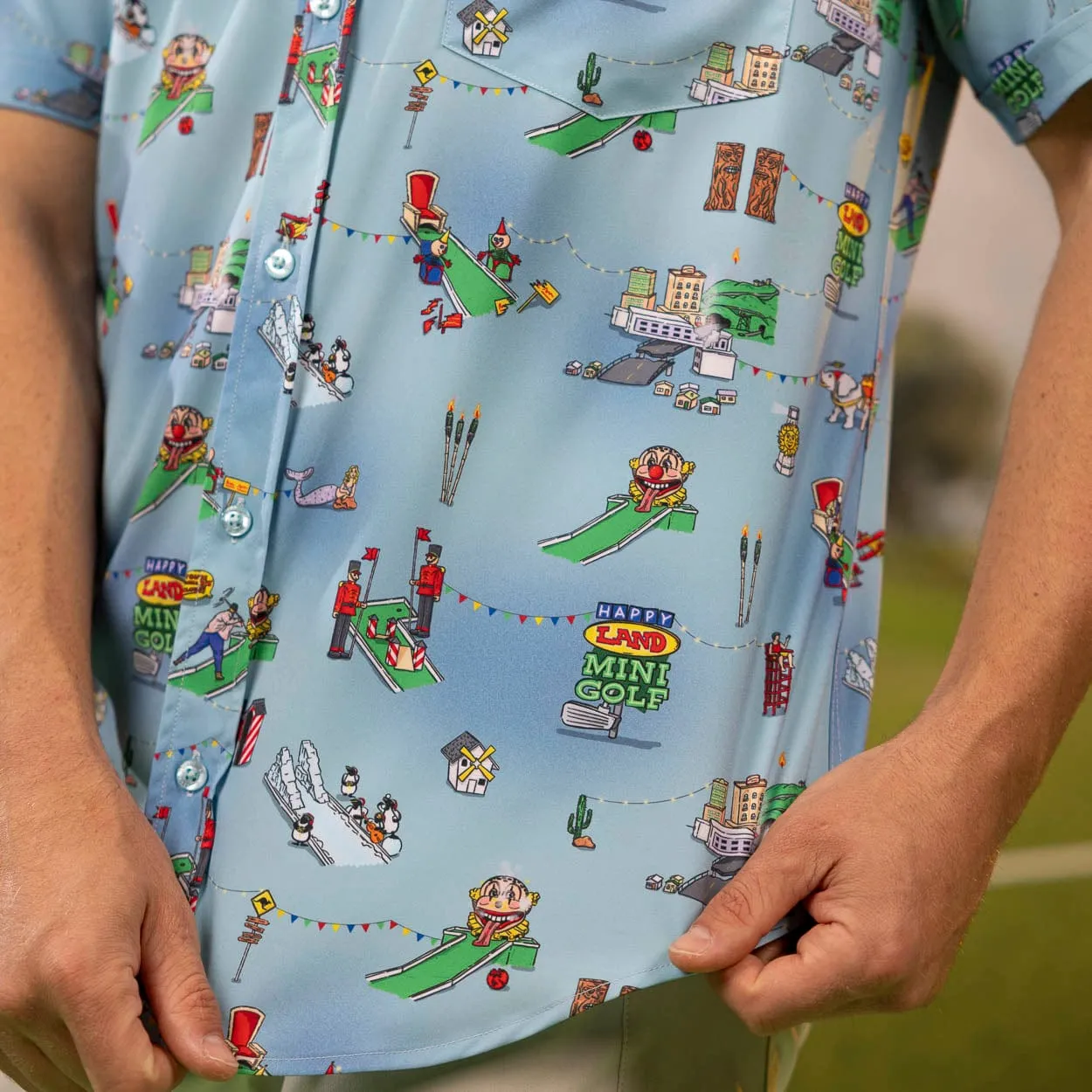 Happy Gilmore "You're Gonna Die, Clown!" – KUNUFLEX Short Sleeve Shirt