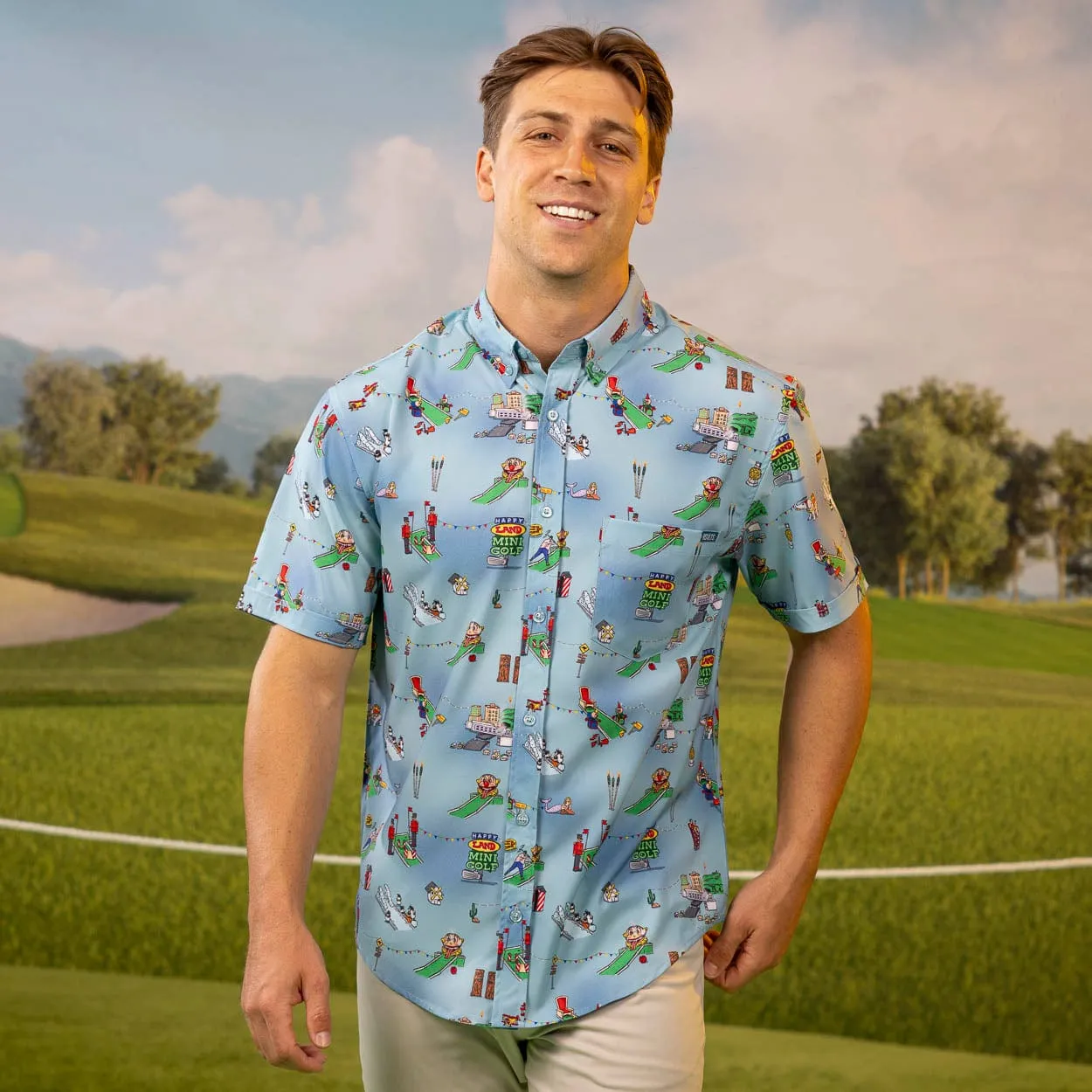 Happy Gilmore "You're Gonna Die, Clown!" – KUNUFLEX Short Sleeve Shirt