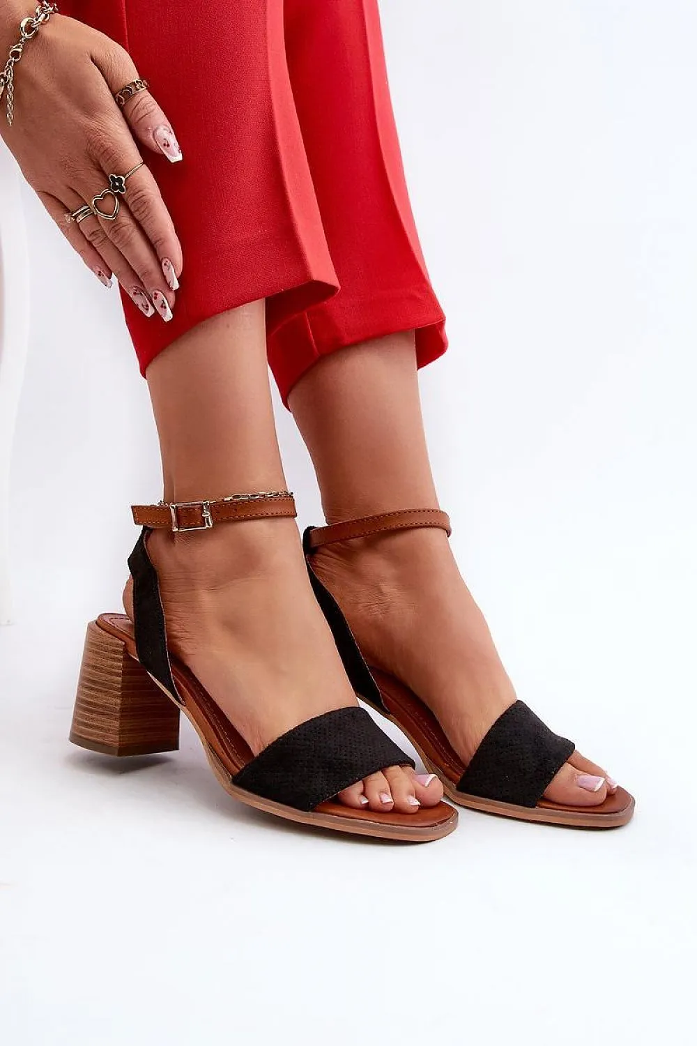 Heel sandals