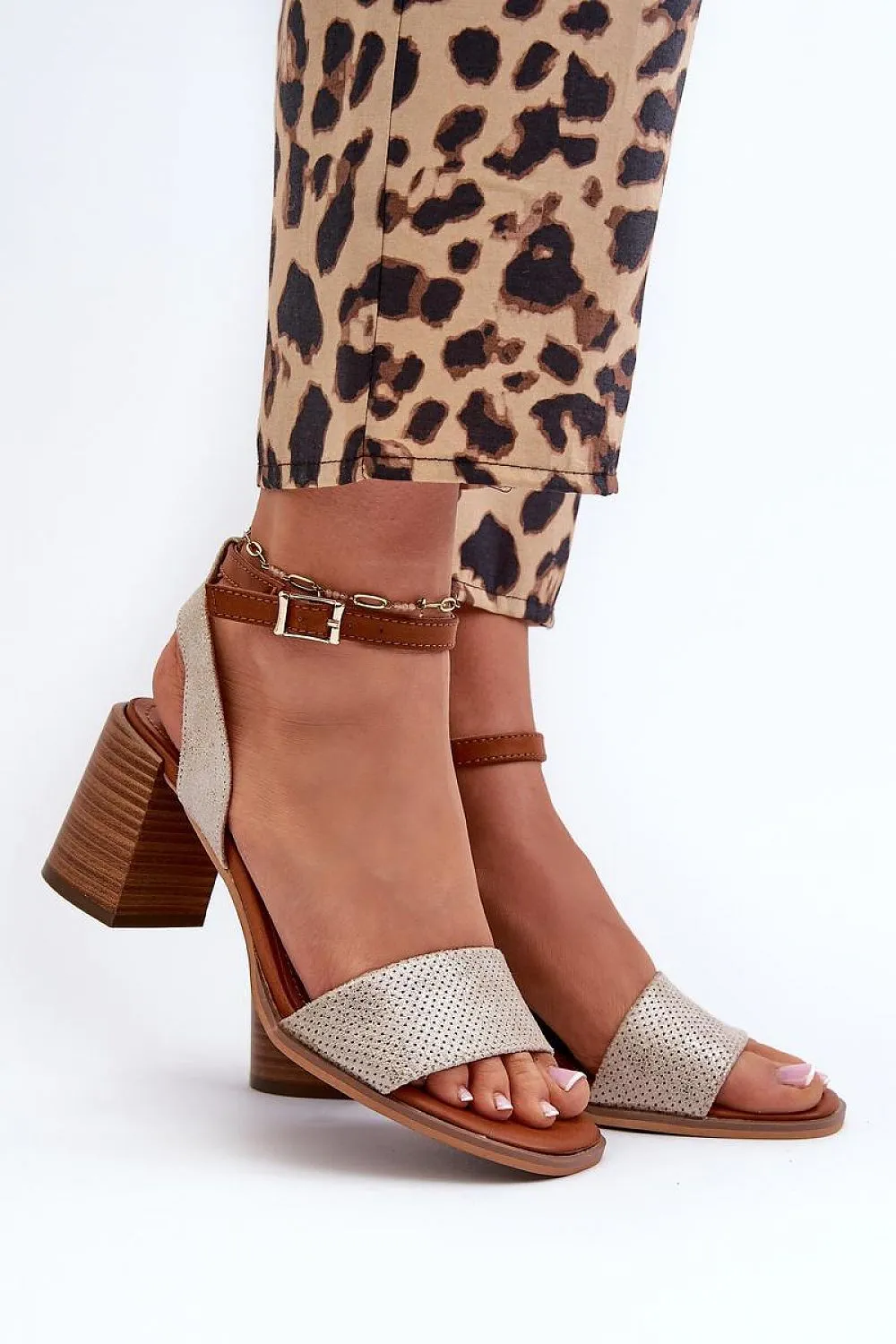 Heel sandals