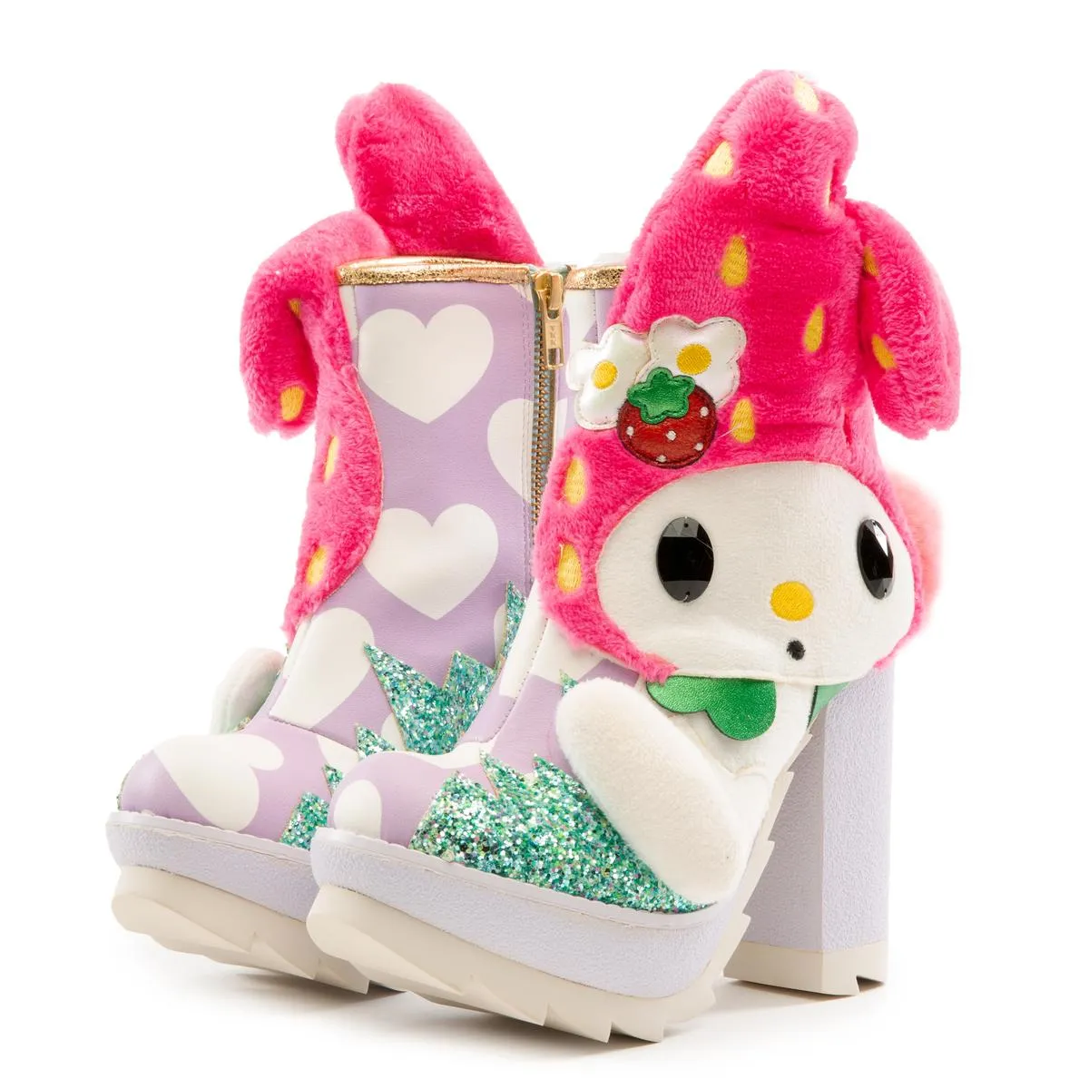 Hello Kitty's Everyone Loves You Platform Heel Boots