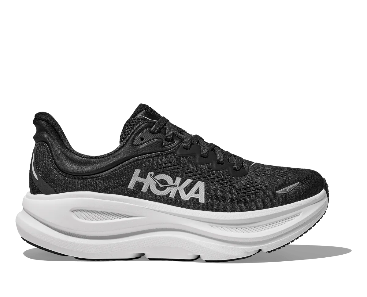 Hoka - Bondi 9 - Women's - Black/White