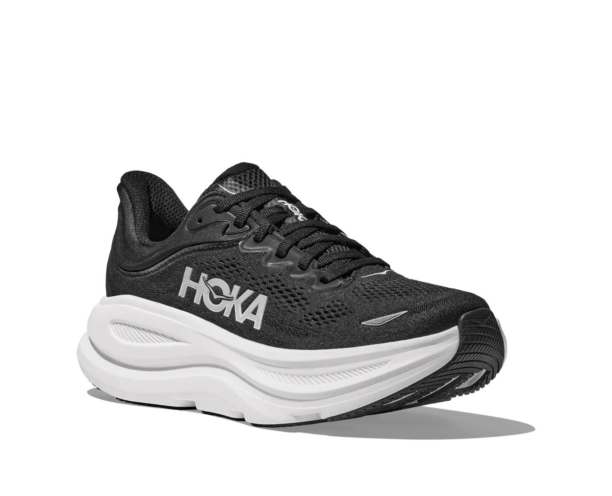 Hoka - Bondi 9 - Women's - Black/White