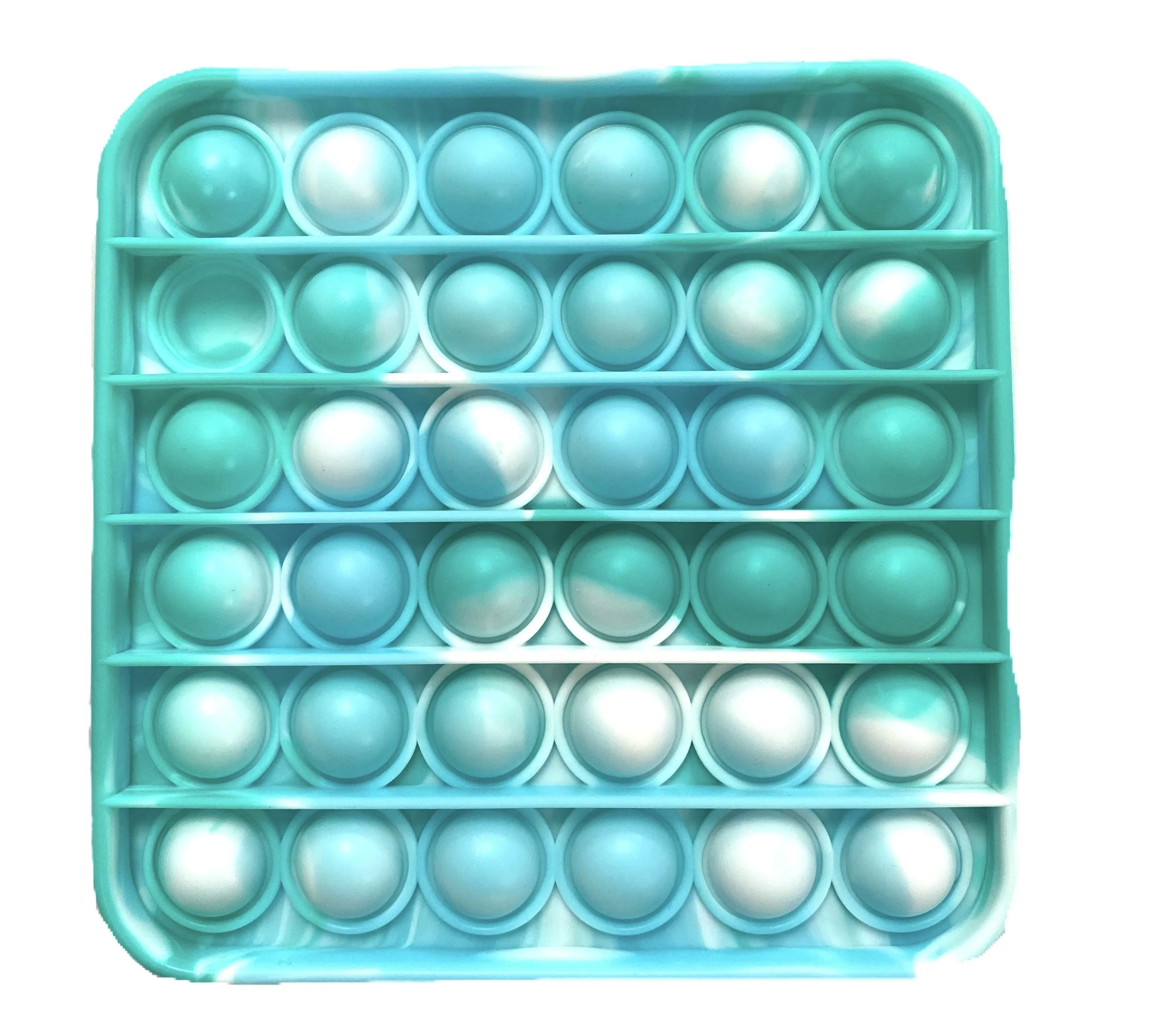 In N Out Pop It Fidget Toy - Marble Square (4 Colors)