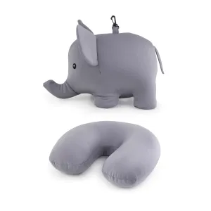 Kikkerland Elephant Zip & Flip Travel Pillow, Style #TT24