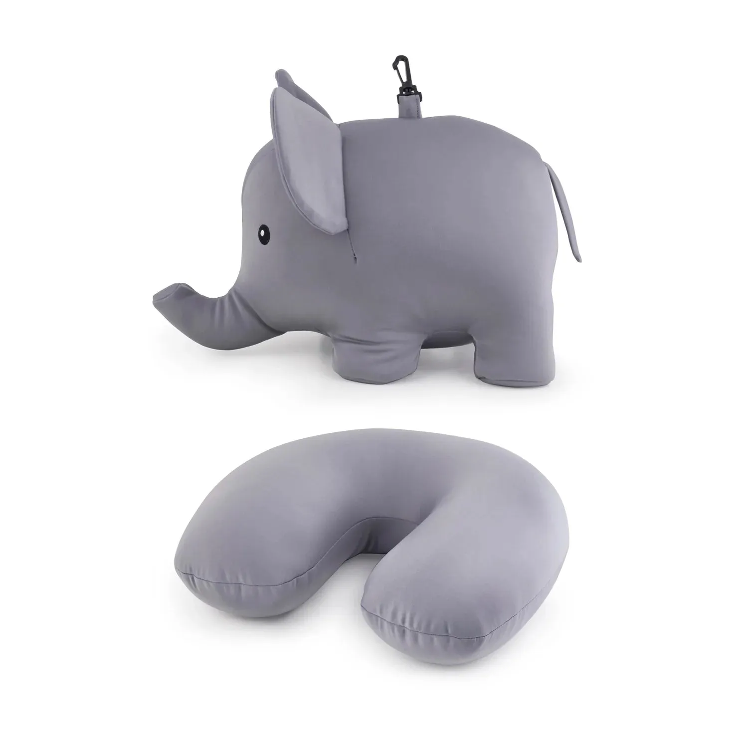 Kikkerland Elephant Zip & Flip Travel Pillow, Style #TT24