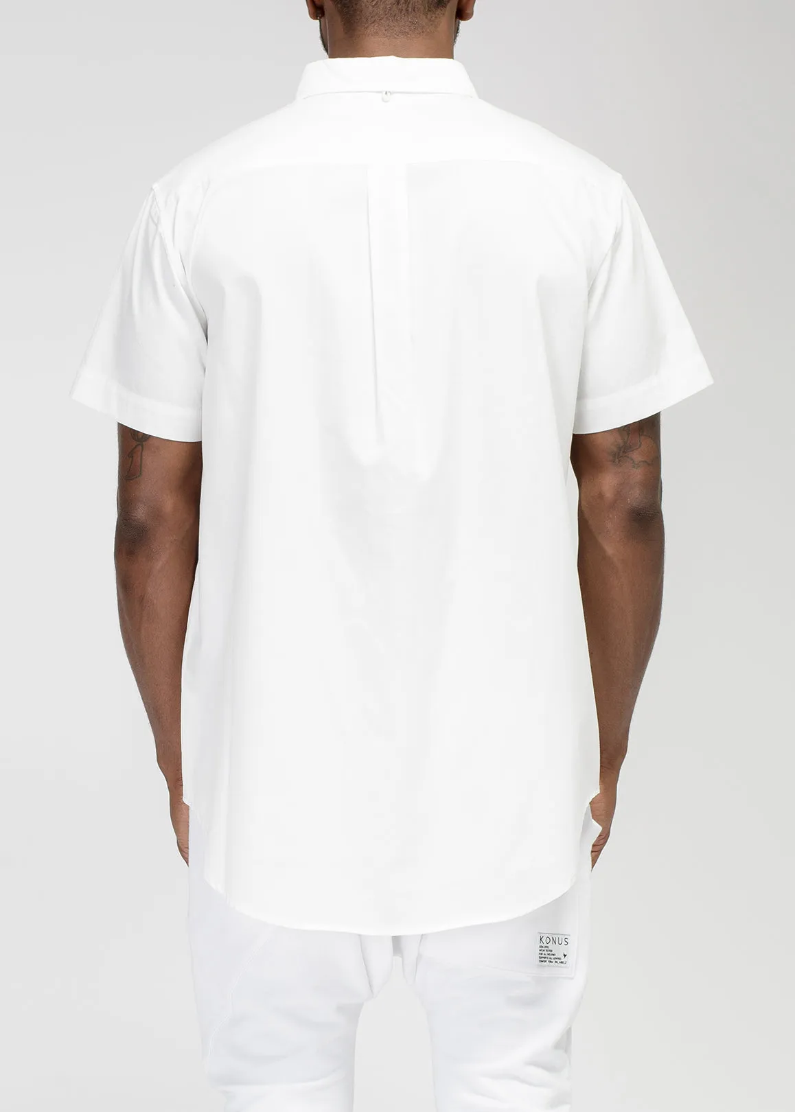 Konus Men's Button-down In White