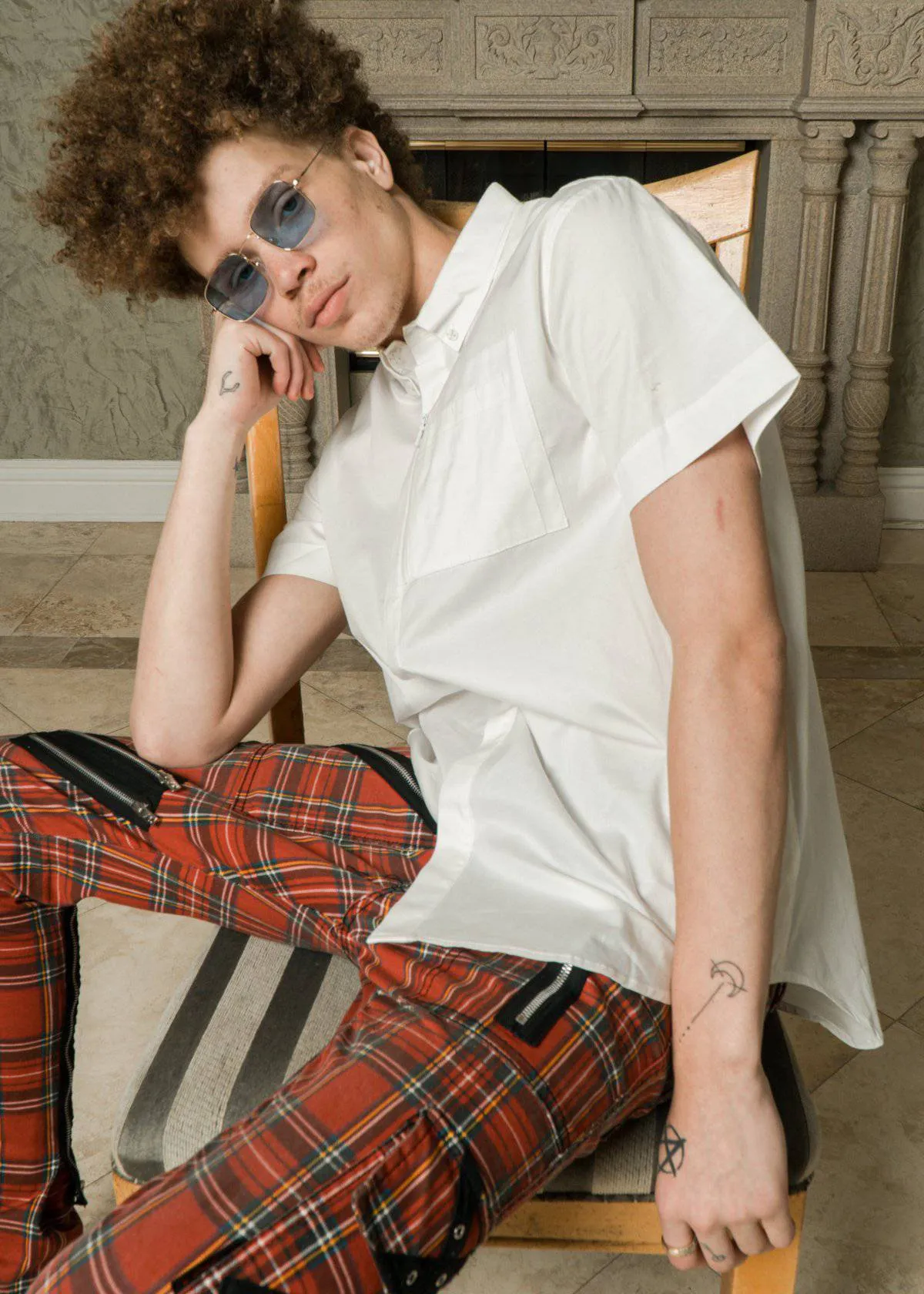 Konus Men's Button-down In White