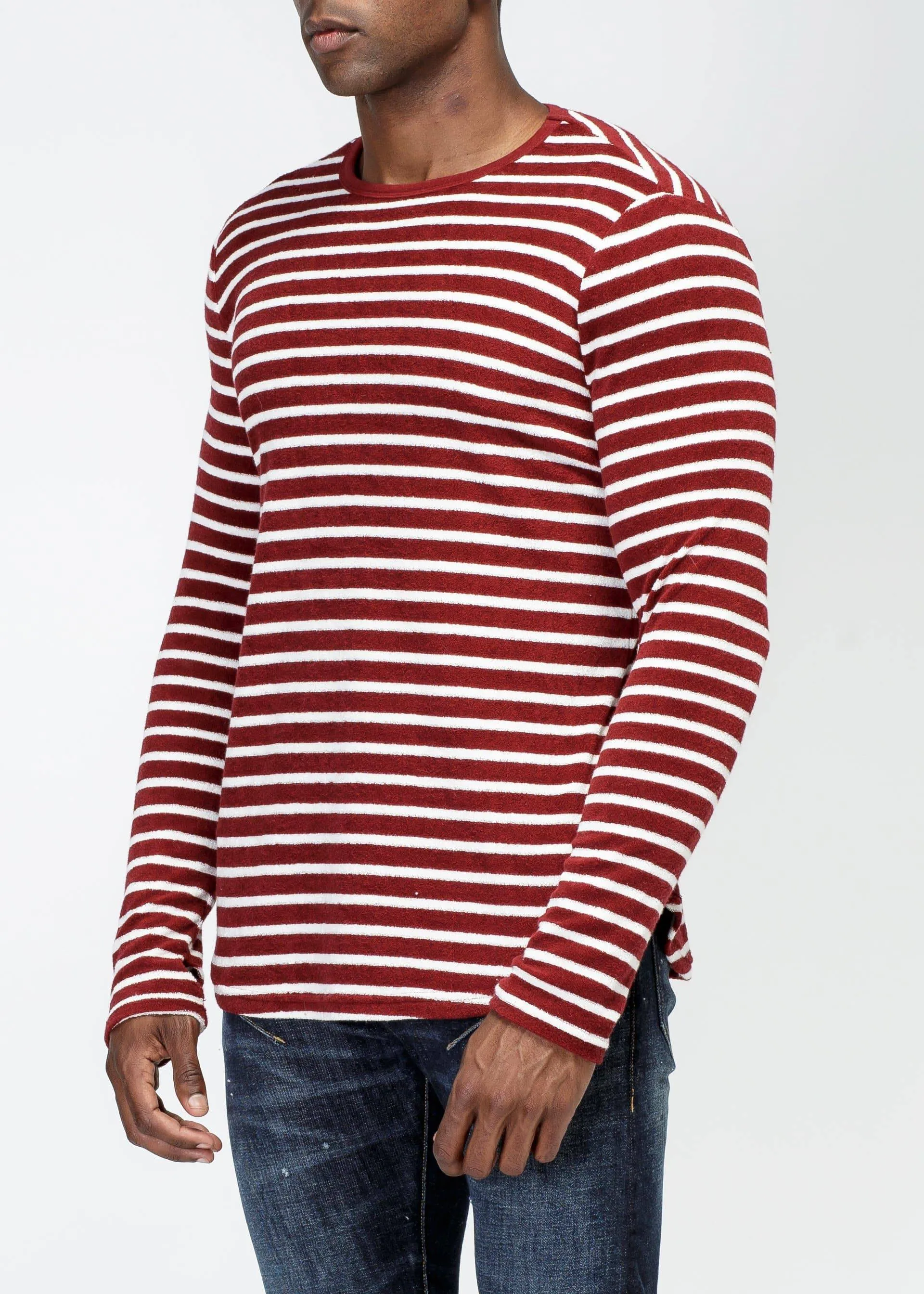 Konus Men's Scalloped Stripe Tee