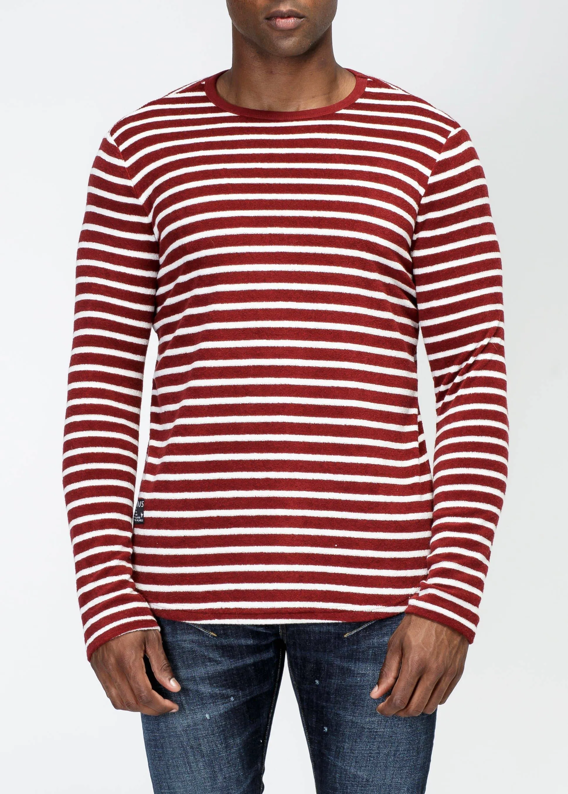 Konus Men's Scalloped Stripe Tee