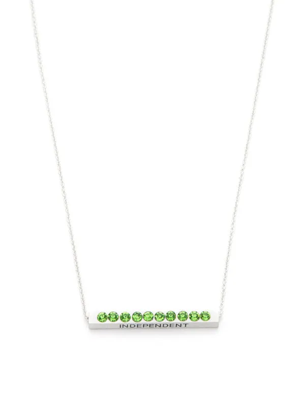 Laura Janelle by Cousin Birthstone Bar Necklace - Silver