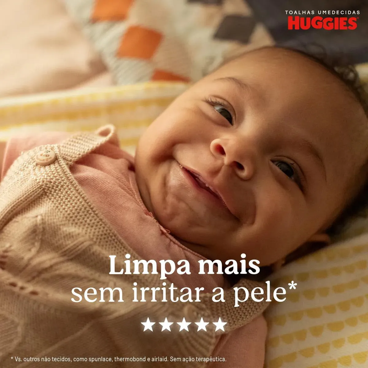 Lenço Umedecido Huggies  Clássico  48 Unidades
