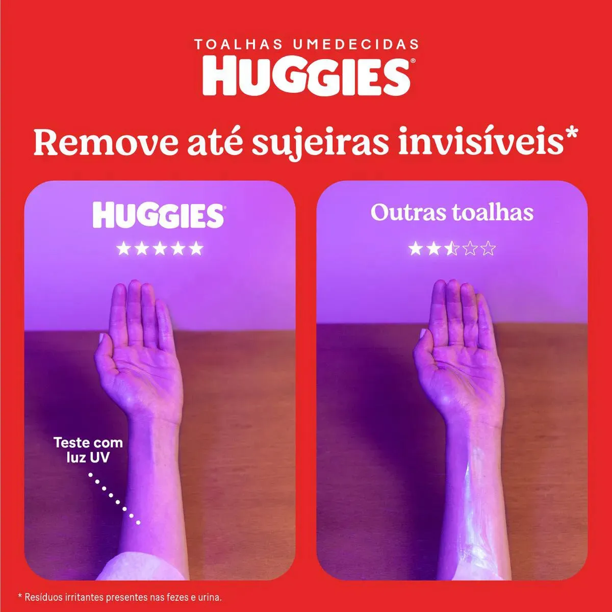 Lenço Umedecido Huggies  Clássico  48 Unidades