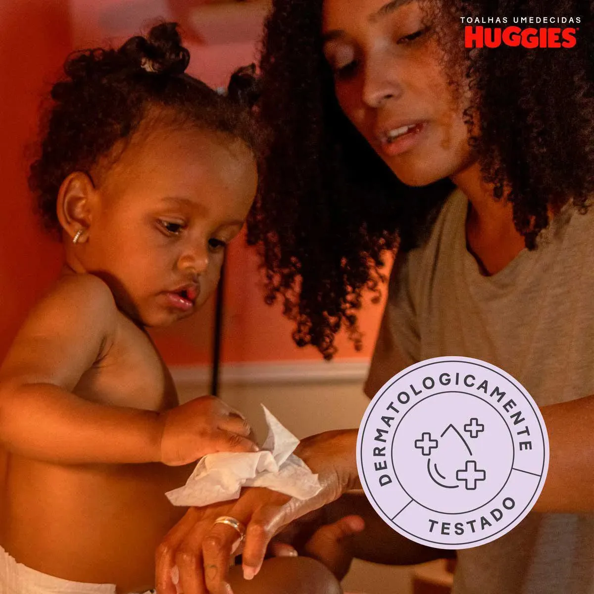 Lenço Umedecido Huggies  One & Done  48 Unidades