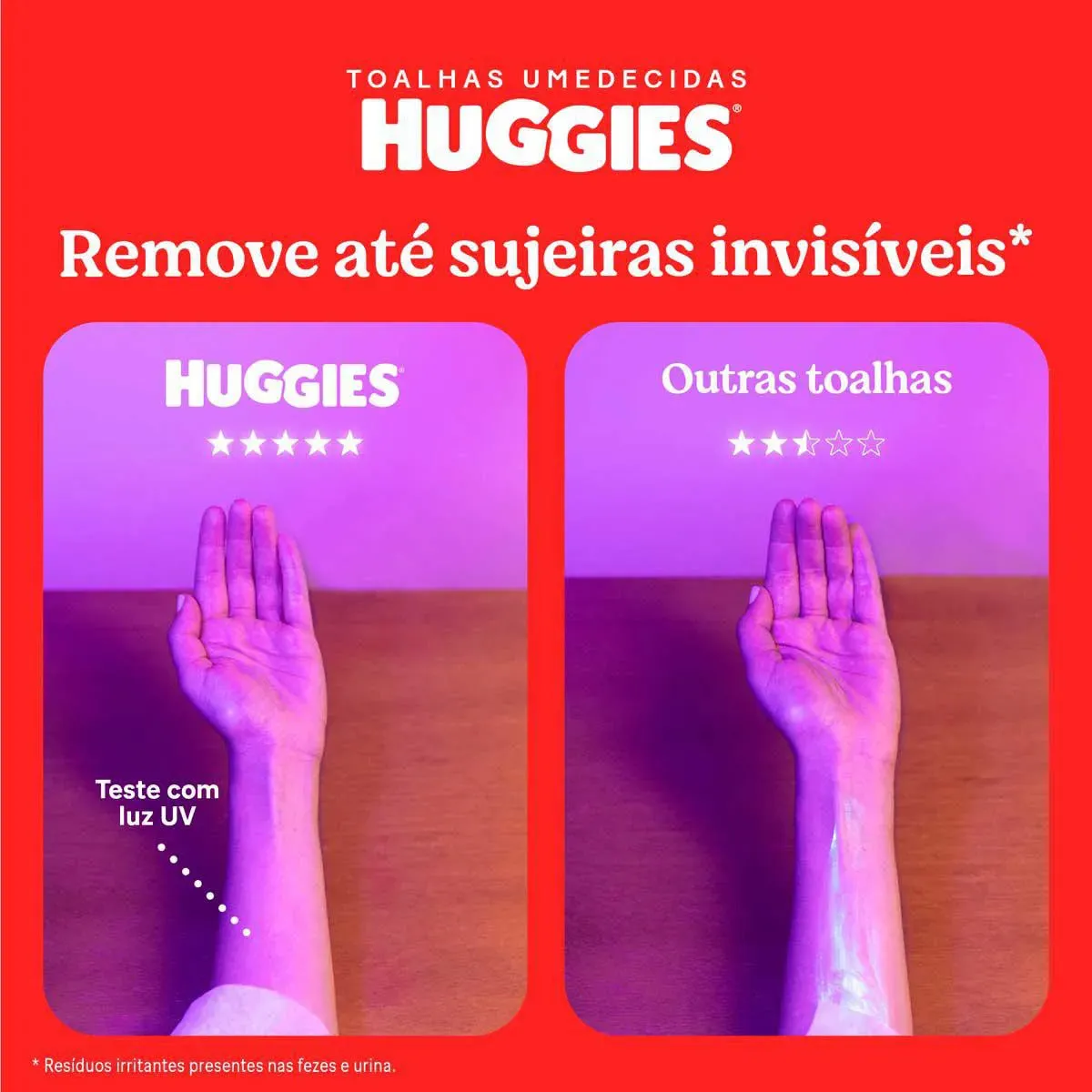 Lenço Umedecido Huggies  One & Done  48 Unidades