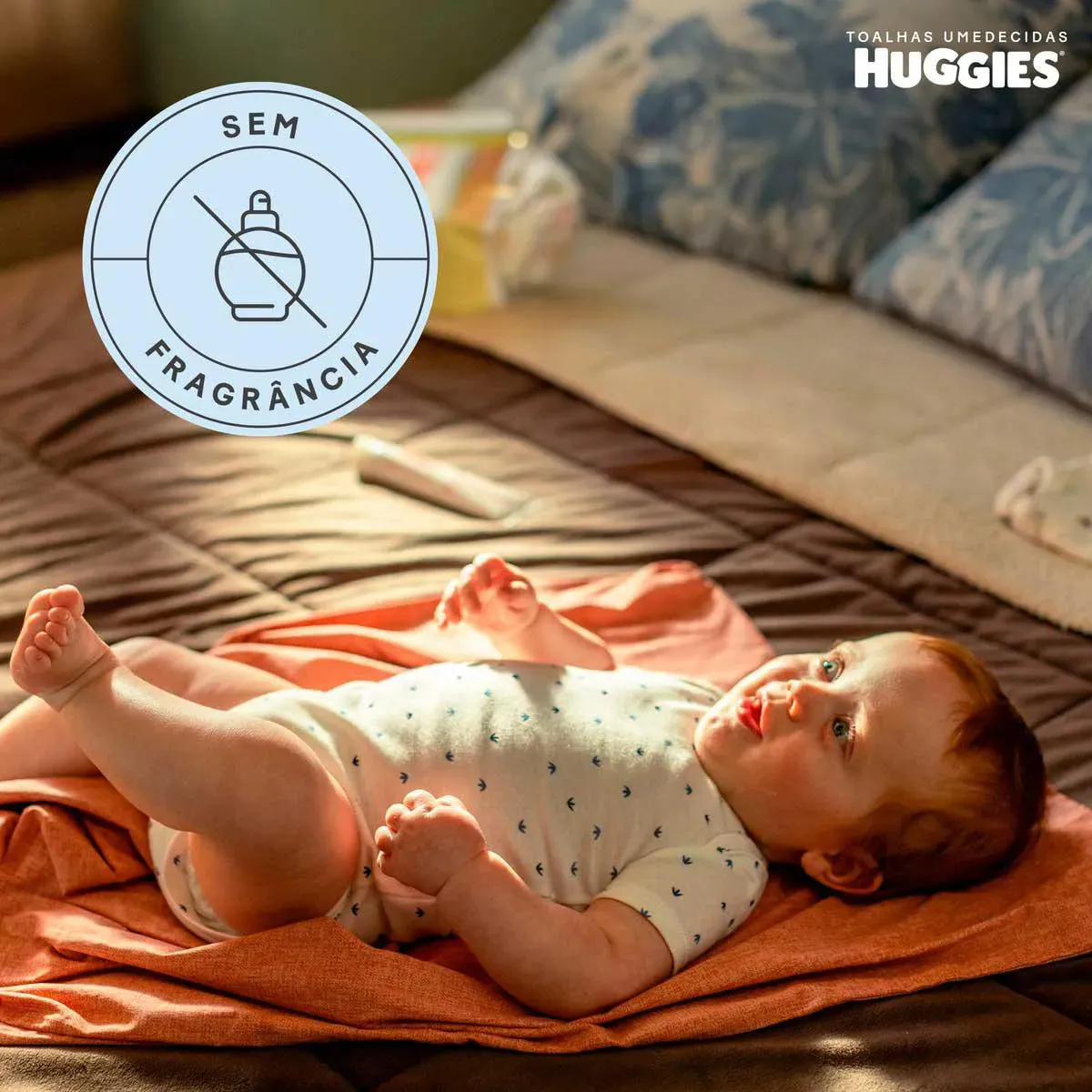 Lenço Umedecido Huggies  Puro e Natural  48 Unidades