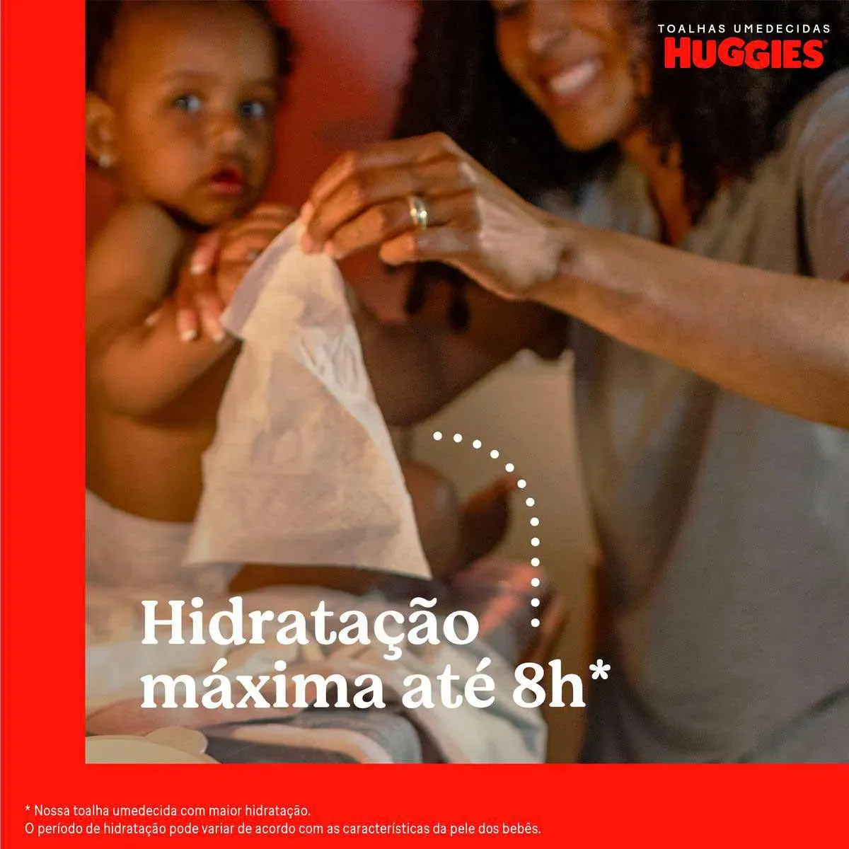 Lenço Umedecido Huggies  Supreme  48 Unidades