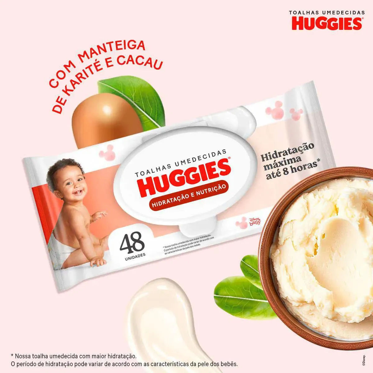 Lenço Umedecido Huggies  Supreme  48 Unidades