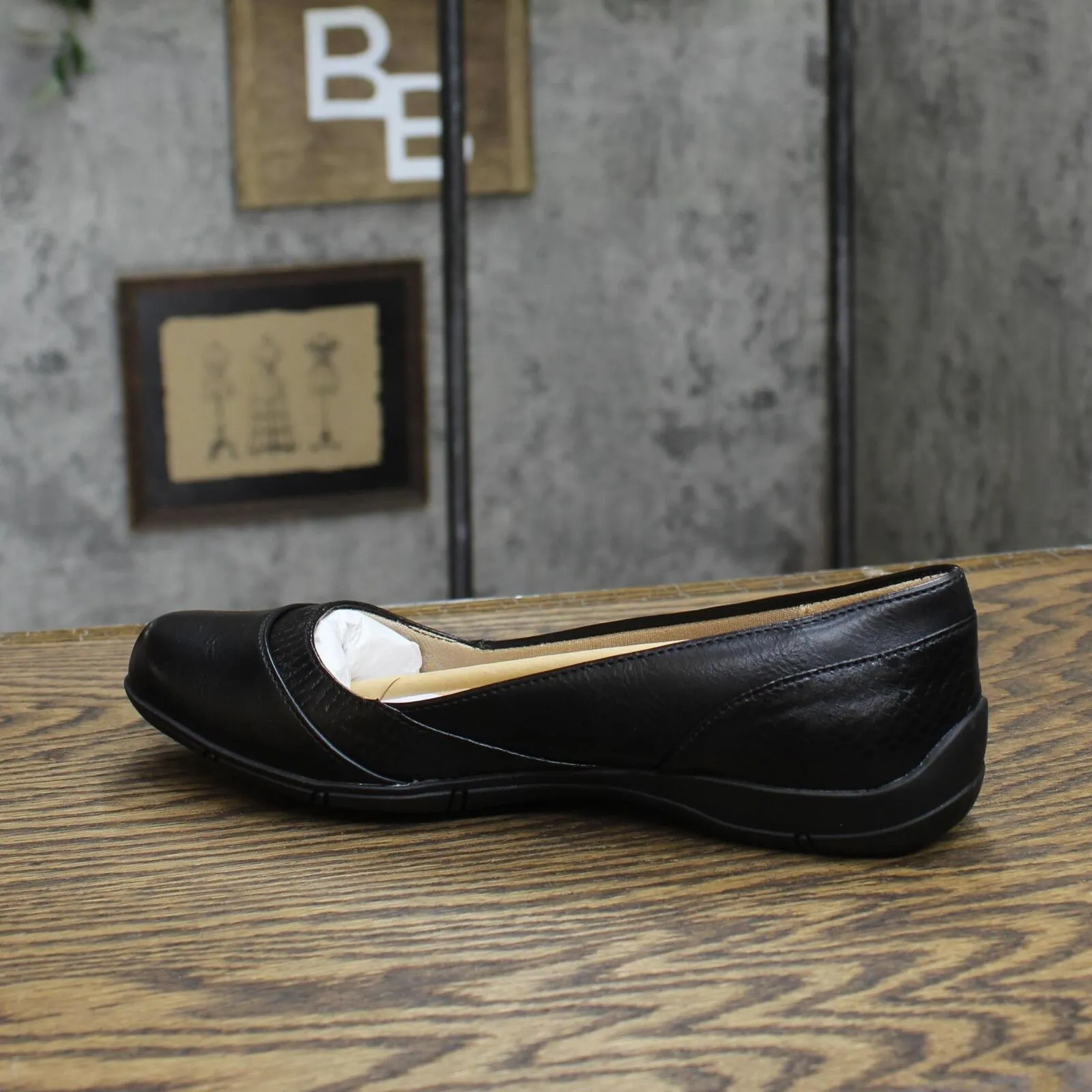 Lifestride Women's Deja Vu Flats Shoes F8065S1 Black 8M