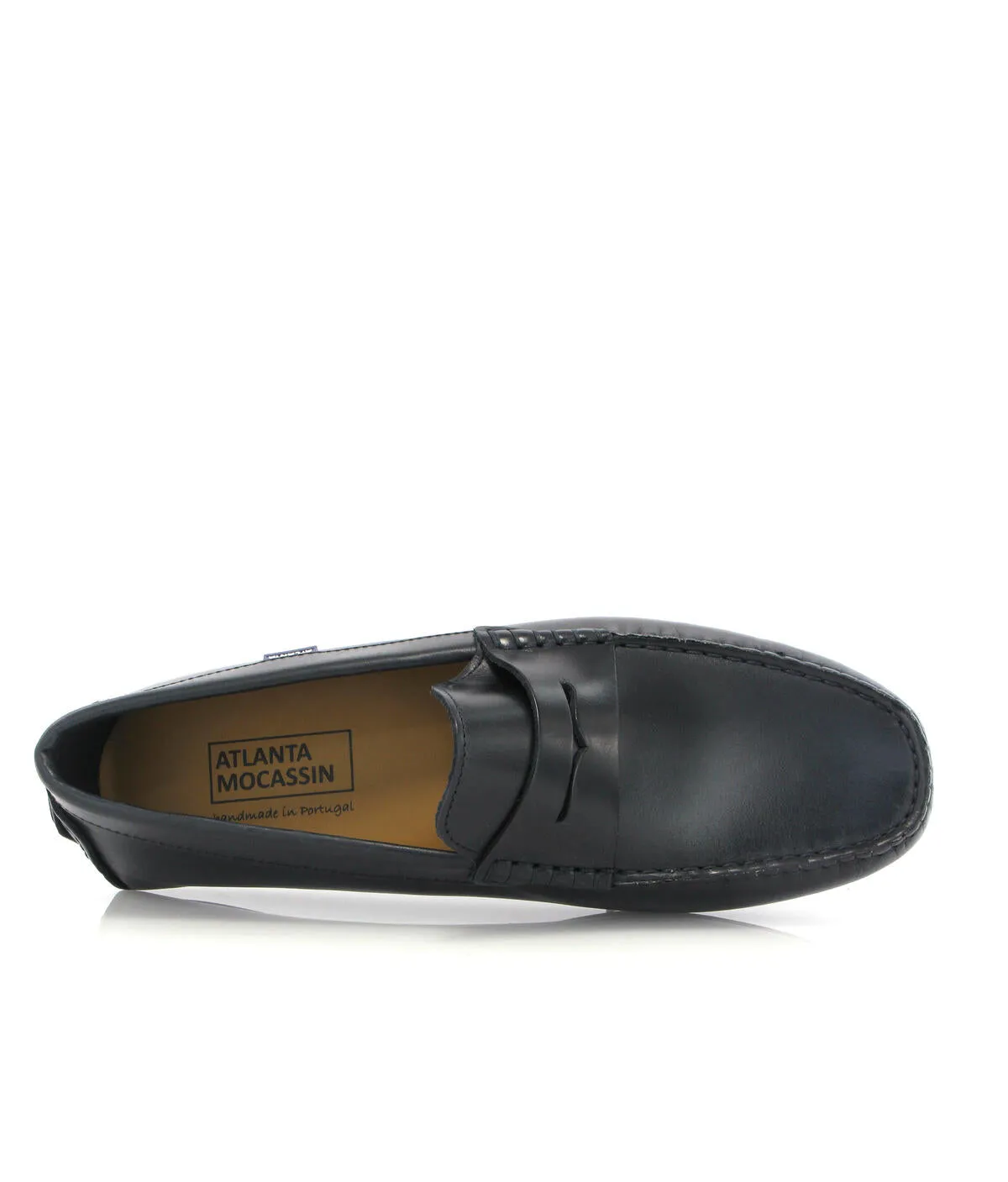 Loafers City - pull up azul marinho