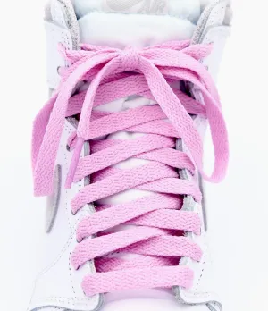 Long Pink Shoelaces