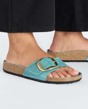 Madrid Big Buckle Oiled Leather Biscay Bay
