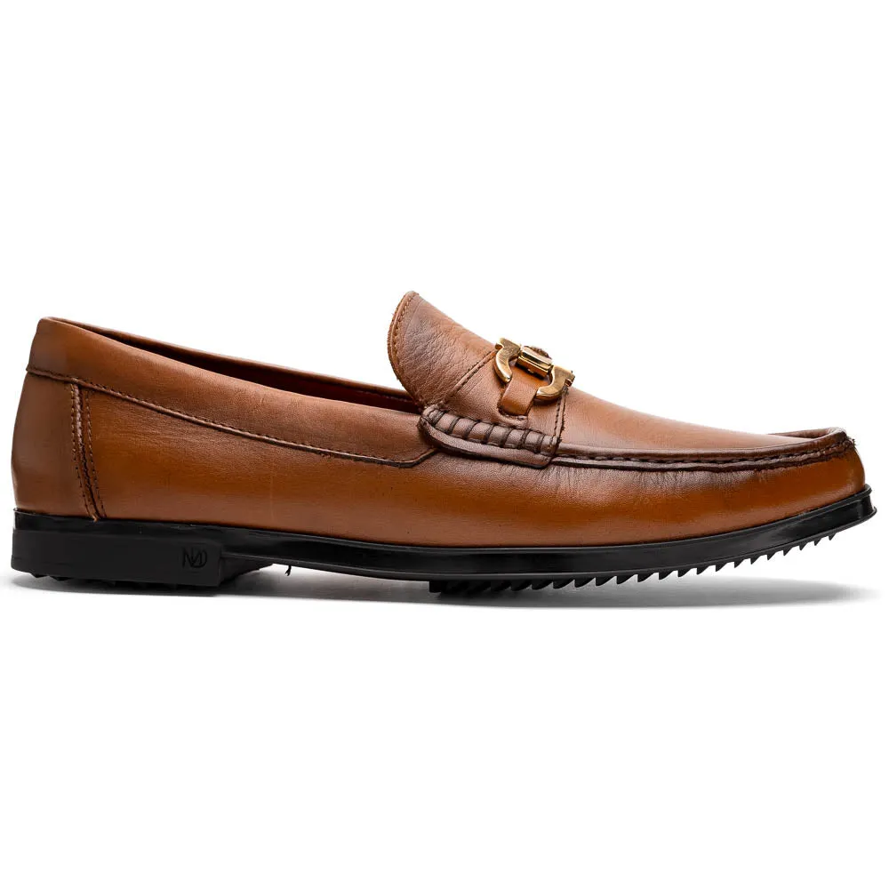 Marco Di Milano Atrani in Honey Calf Leather Loafers
