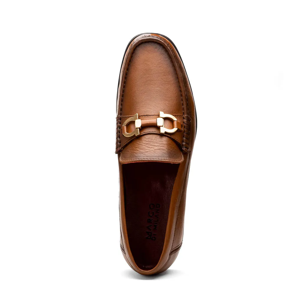 Marco Di Milano Atrani in Honey Calf Leather Loafers
