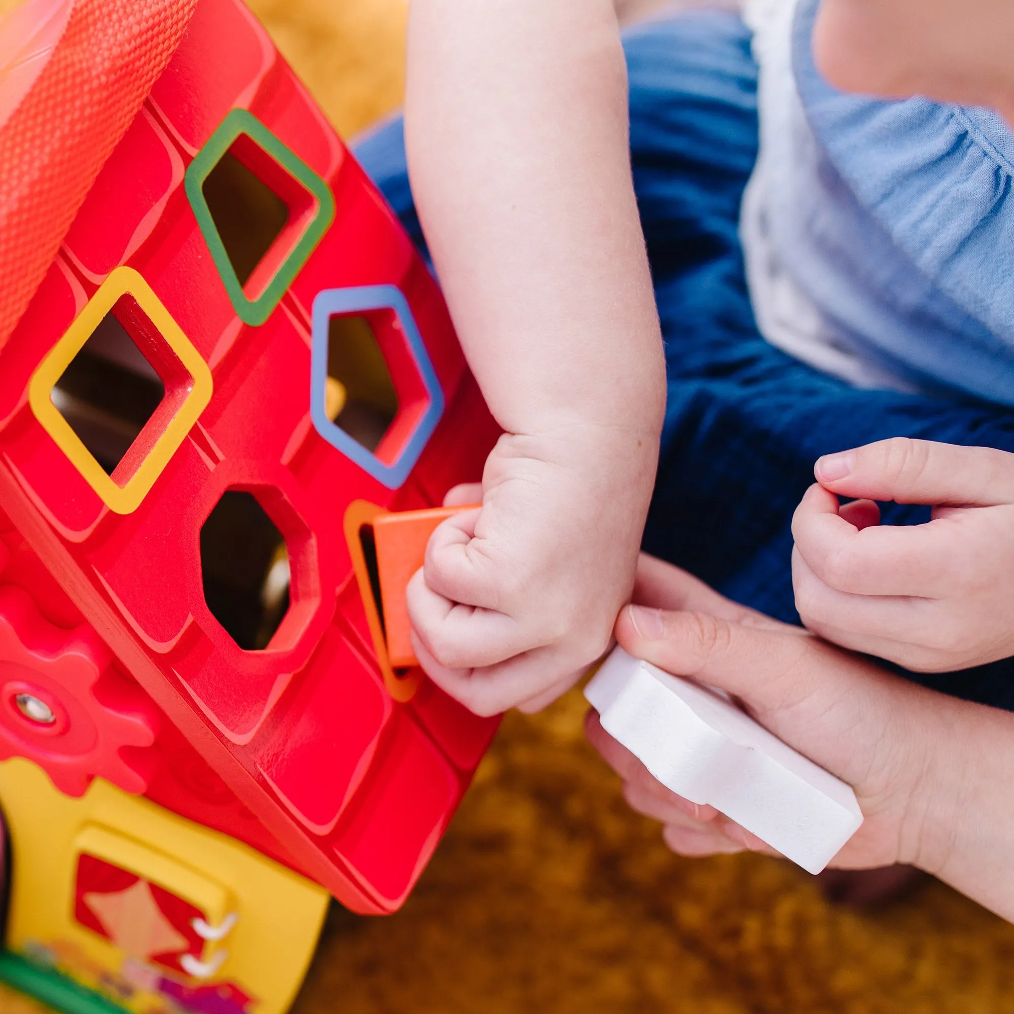 Melissa & Doug Blues Clues and You Wooden Take-Along House