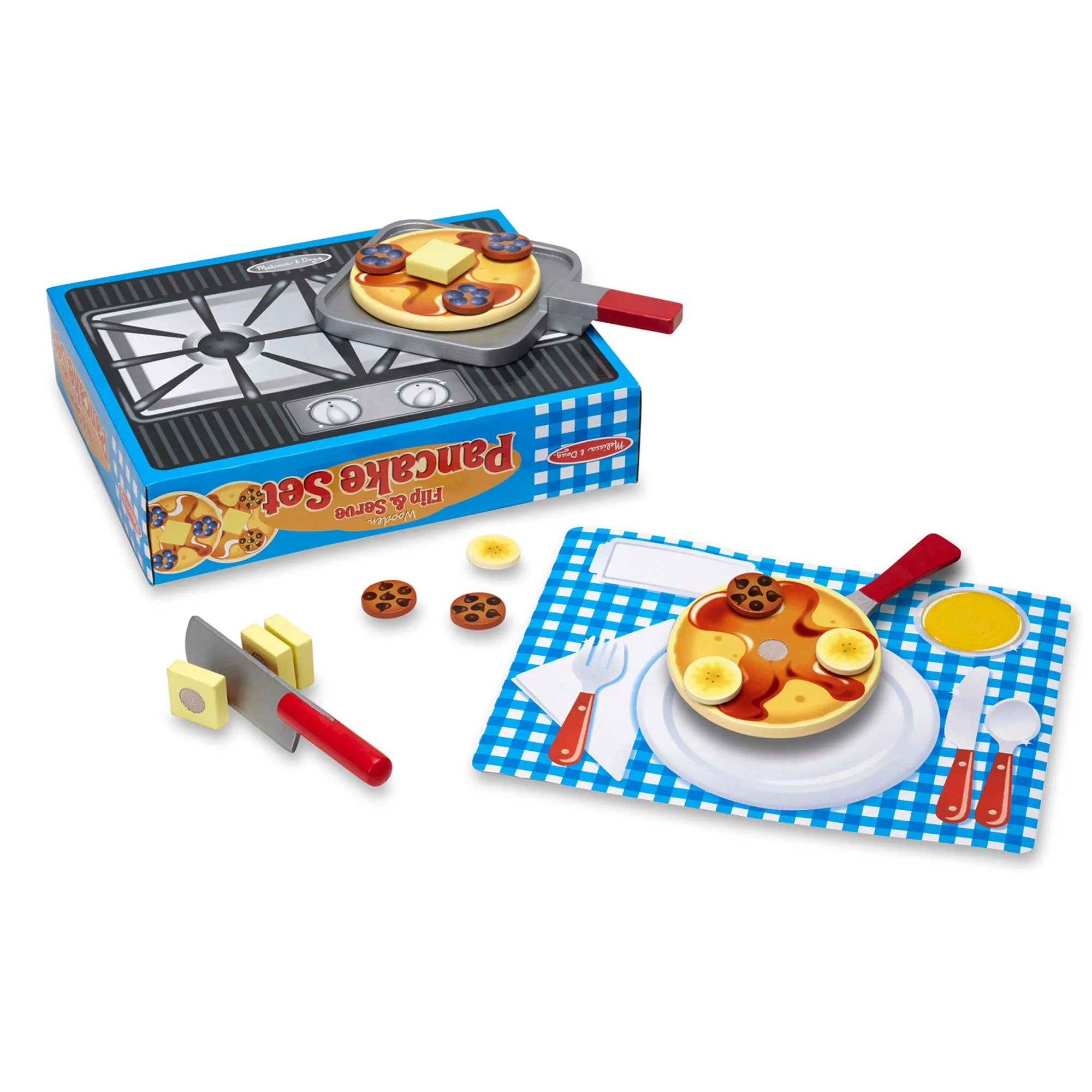 Melissa & Doug Flip & Serve Pancake Set