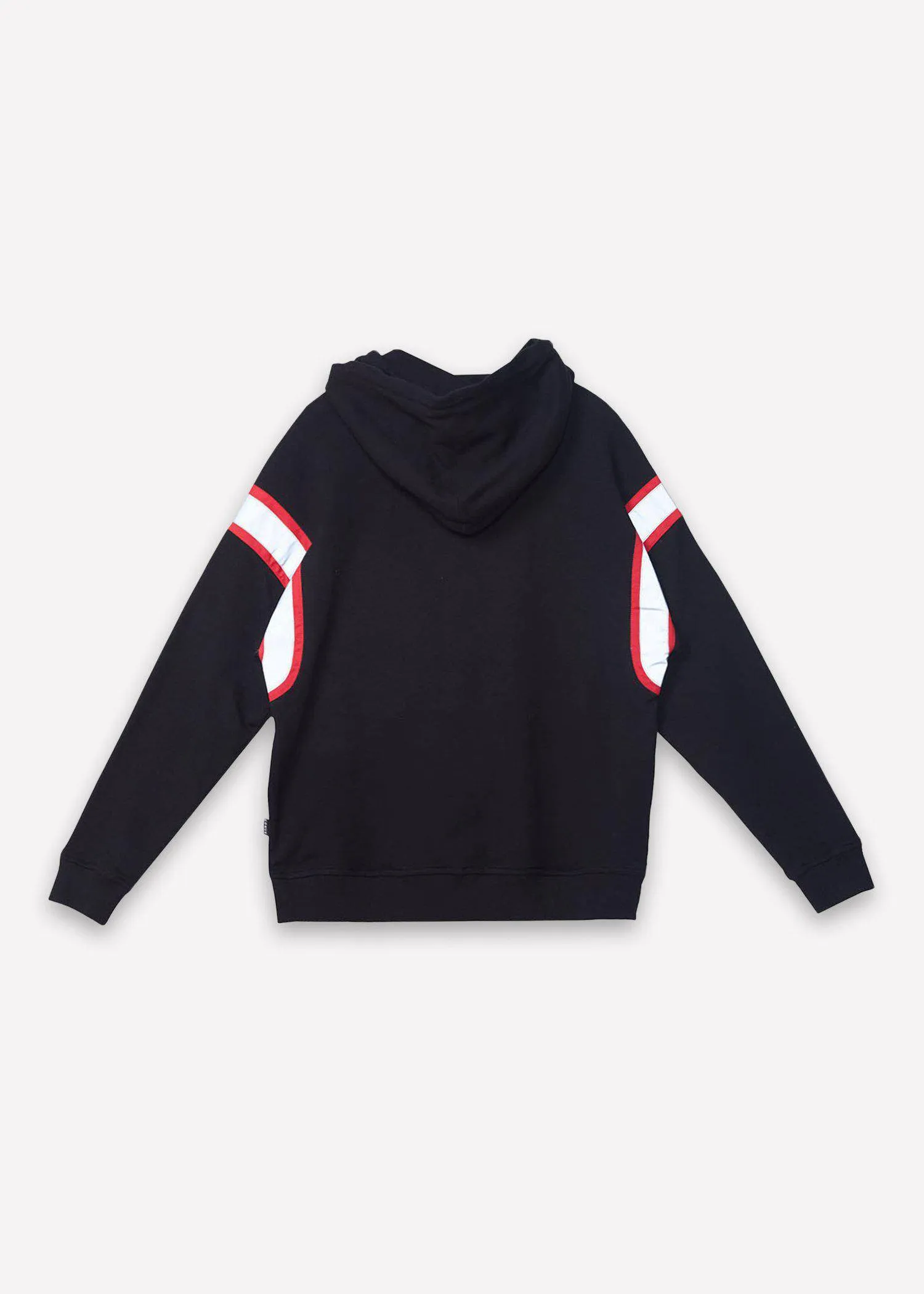 Men's Reflective Pullover Scorpion Hoodie in Black