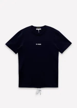 Men's Side Seam Tape Short Sleeve Tee in Navy