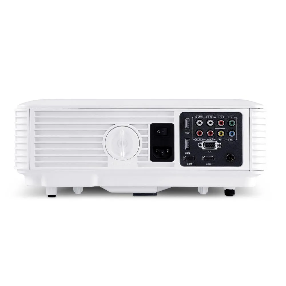 Mini Video Projector Portable HD 1080P 2500 Lumens Home Theater USB VGA