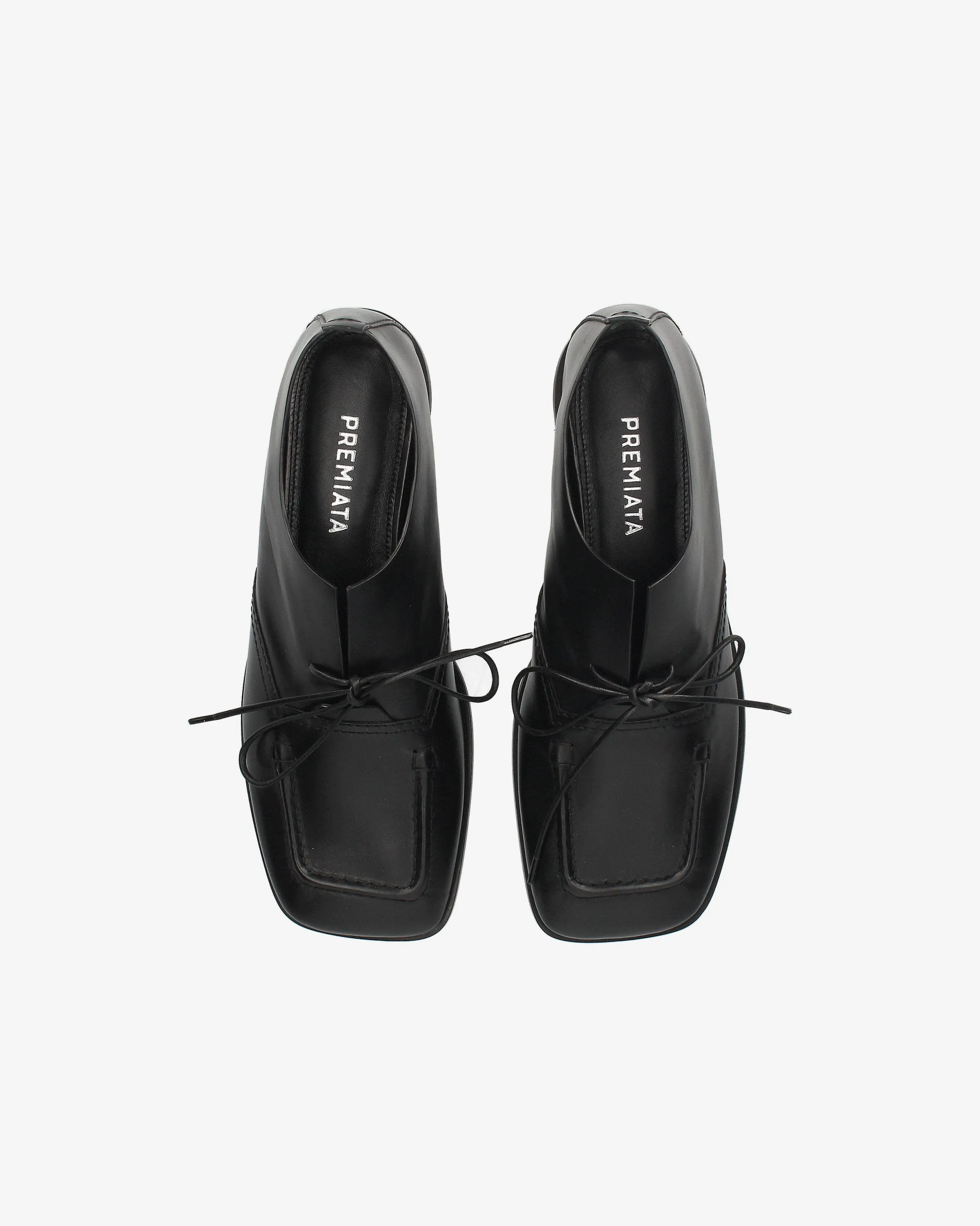 Minimalist Leather Loafer with Adjustable Heel