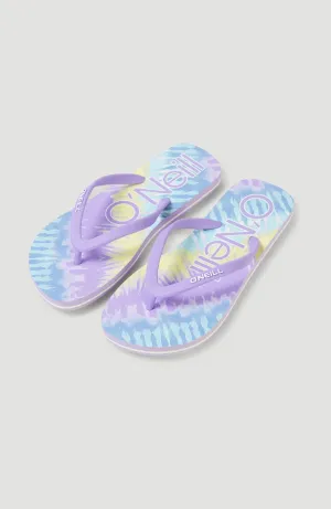 Moya Sandalen | Blue Tie Dye