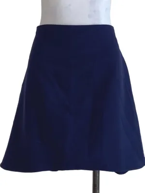 Navy Blue Flip Skirt