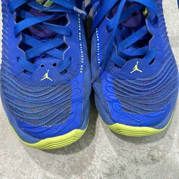 Nike Boys Air Jordan Luka 1 DQ6513-436 Blue Basketball Shoes Sneakers Size 6Y