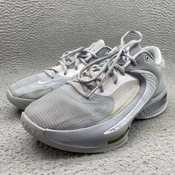Nike Zoom Freak 4 TB Shoes Men's 8.5 Wolf Gray  Basketball Streetwear Athleisure
