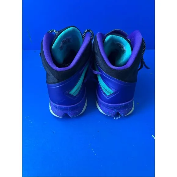 Nike Zoom Lebron Soldier VIII Purple Grape Basketball Shoes #653641-505 Sz 11.5