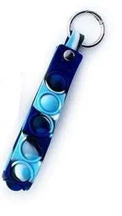 OMG Pop Fidgety Loop Keychain