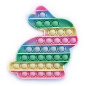 OMG Pop Fidgety Rainbow Easter Bunny