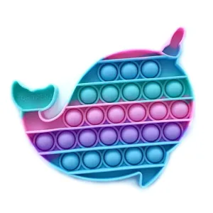 OMG Pop Fidgety Toy - Narwhal