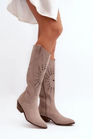 Open-work Boots